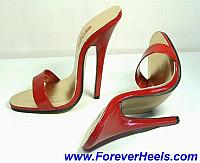 Special Arch Single Toe Strap Slippers, 16cm High Heels, High Heel Shoes