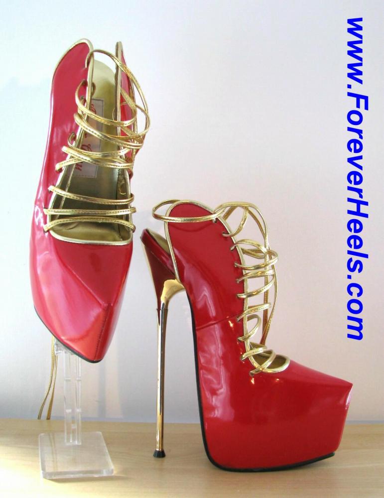 8 inch high heels no platform