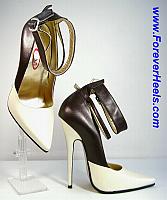 Peter Chu Shoes 6 Inch Heels Forever (ForeverHeels.com) - Pumps: Handmade Leather High Heels